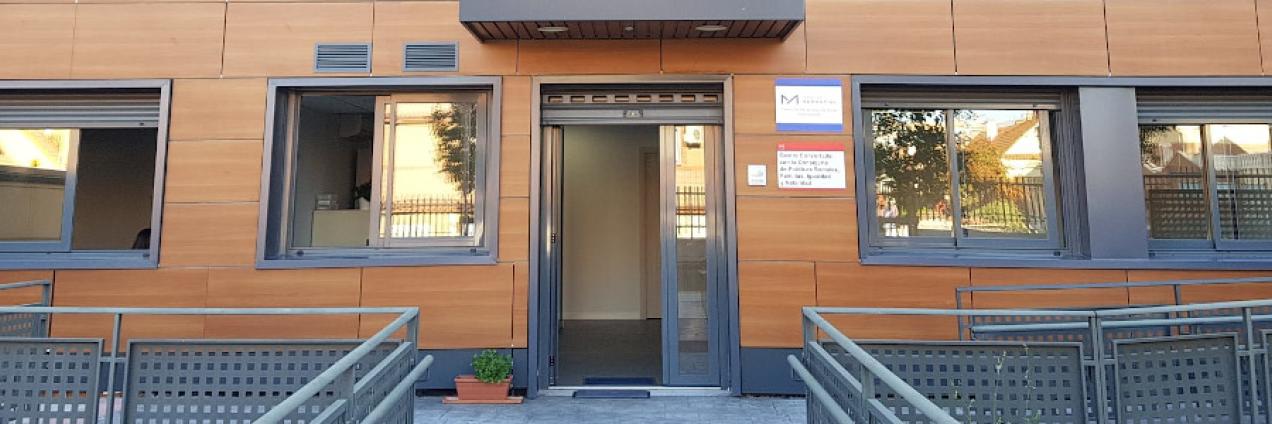 Fachada del Centro de Día de Soporte Social (CD) Fuenlabrada