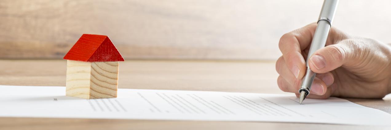 Imagen de firma de contrato