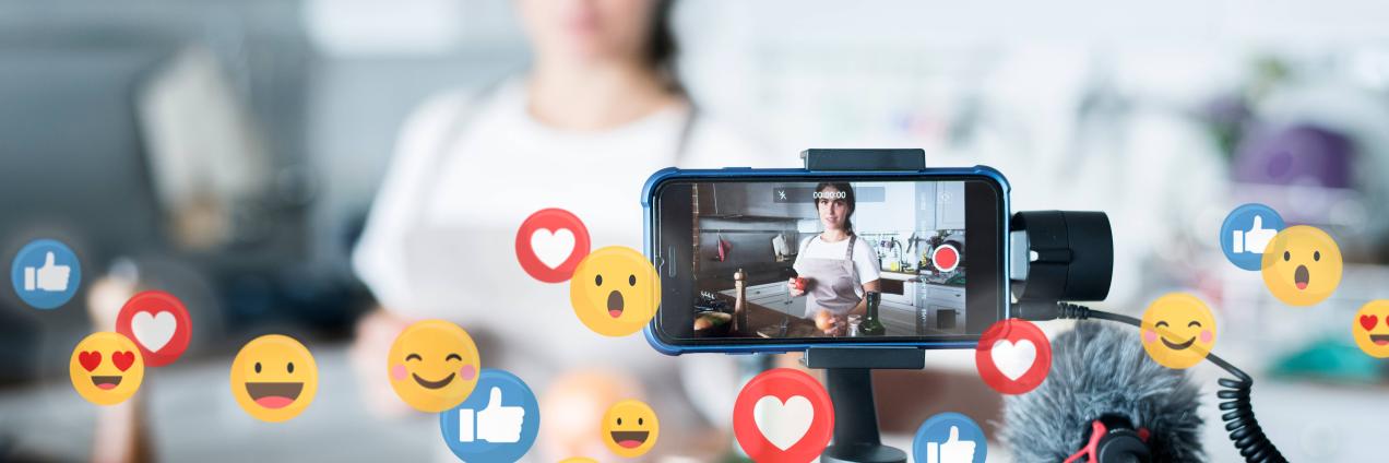 influencer vídeo