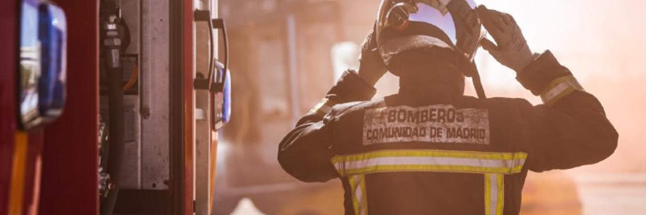 Plano general de la actuación de los bomberos