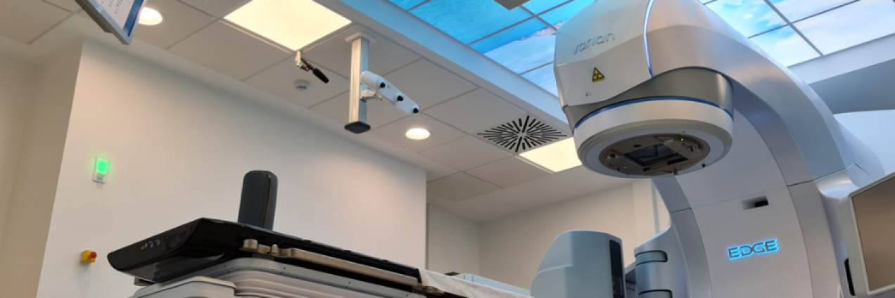 Máquina de radioterapia