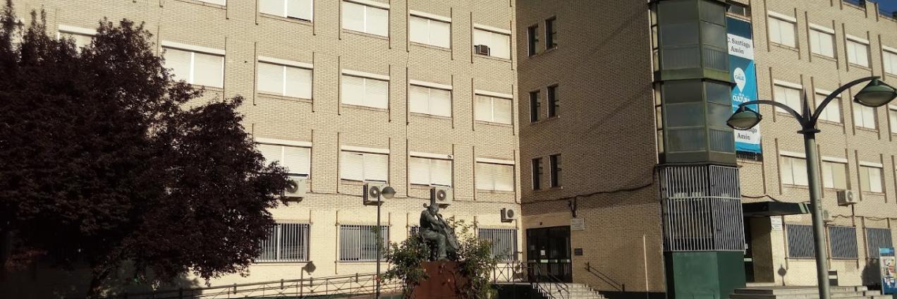 Exterior Biblioteca Santiago Amón Leganés Central  Plaza Pablo Casals, 1