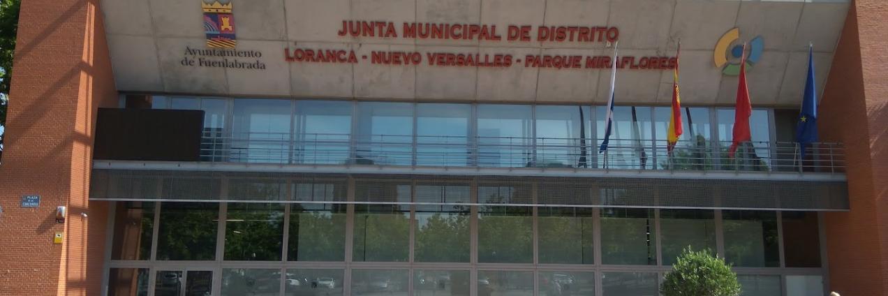 Exterior Biblioteca Loranca de Fuenlabrada