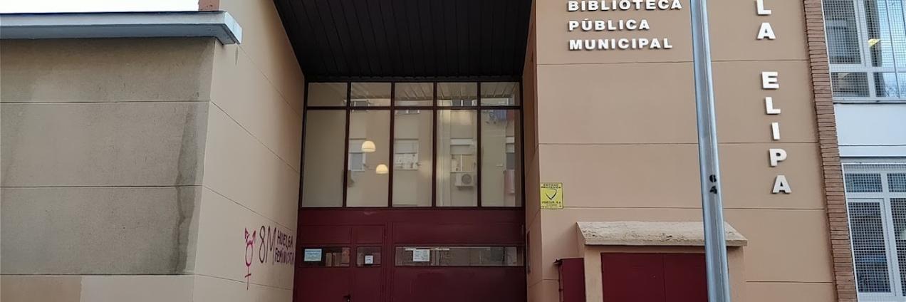 Exterior Biblioteca L Elipa Madrid