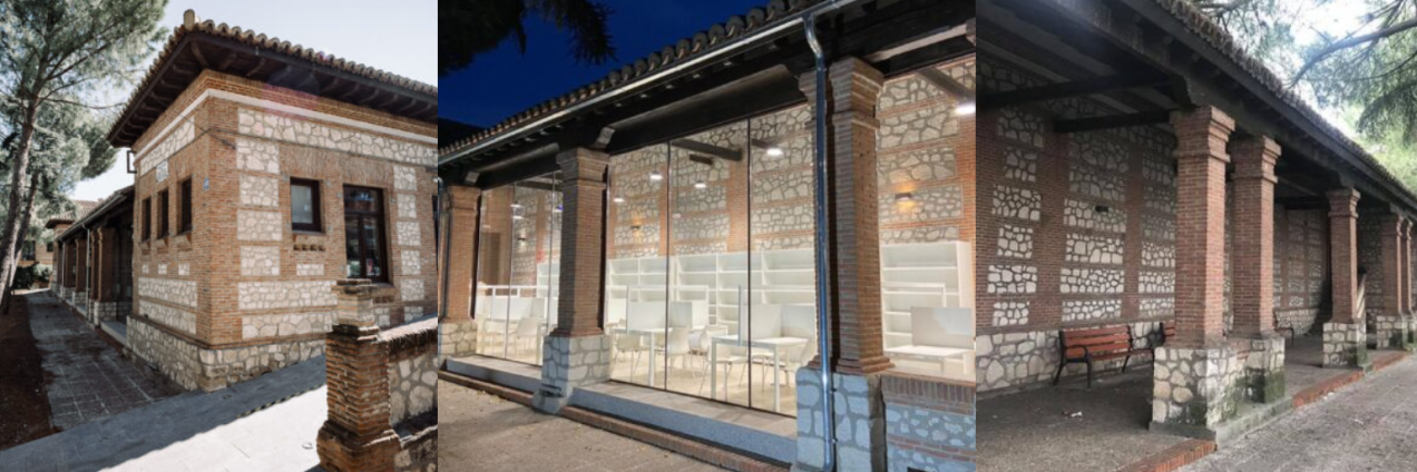 Exterior Biblioteca El Álamo