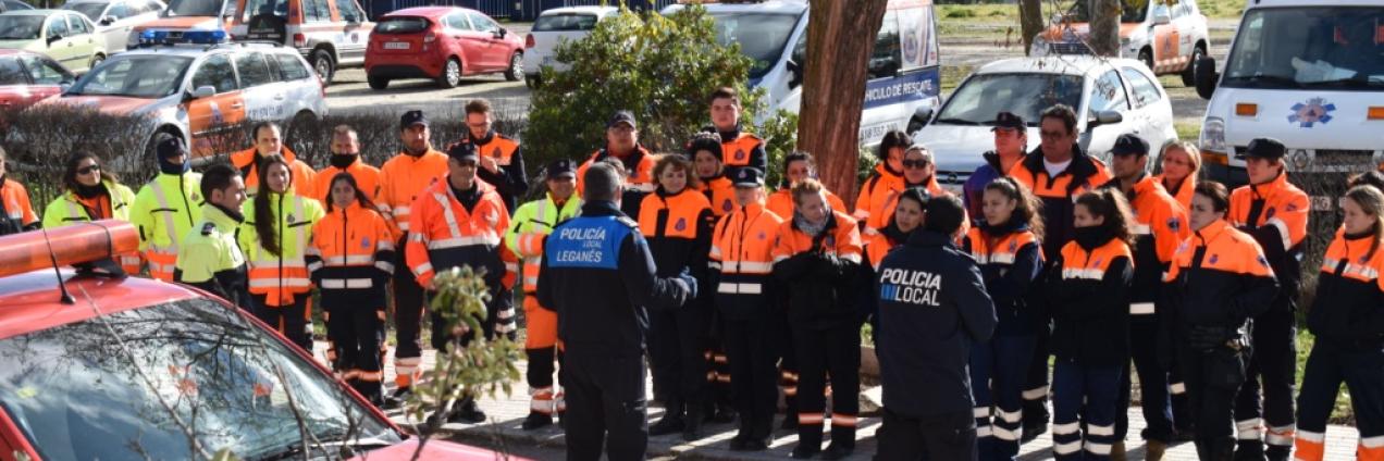 Voluntarios de Protección Civil