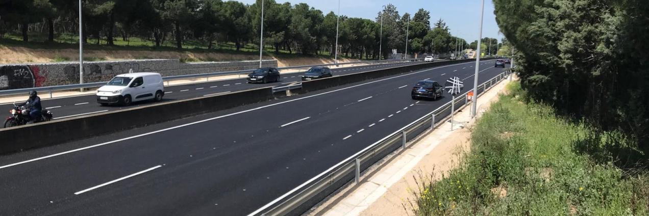 ampliación del enlace entre las carreteras M-500 y M-503