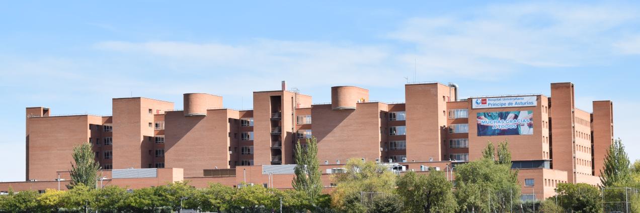 fachada del Hospital Universitario Príncipe de Asturias
