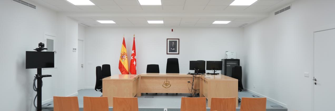 Sala de un juzgado