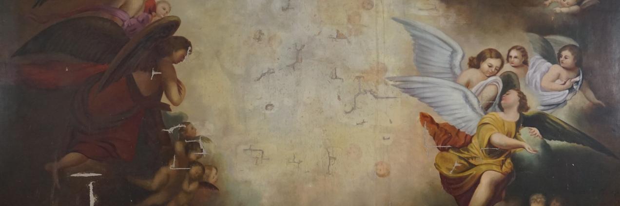 Lienzo Rompimiento de gloria