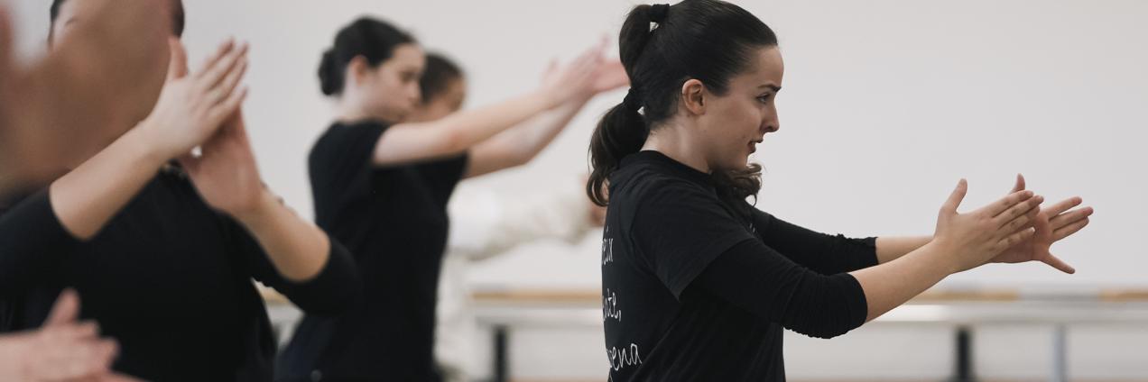 alumnos de danza