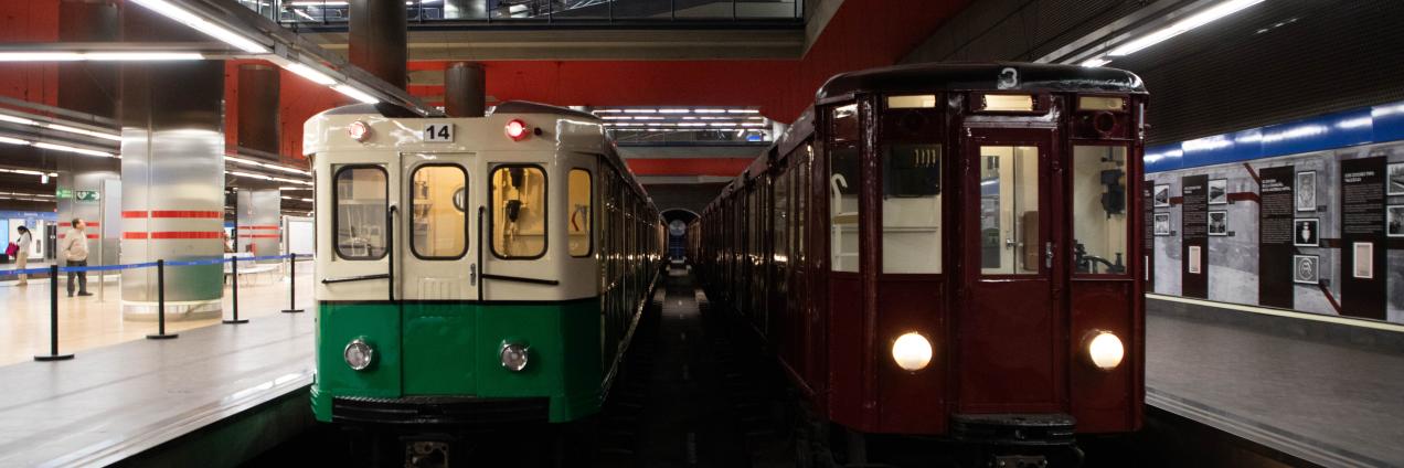Trenes históricos de Metro de Madrid