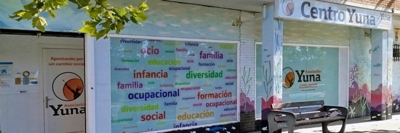 Fachada del Centro Ocupacional Yuna