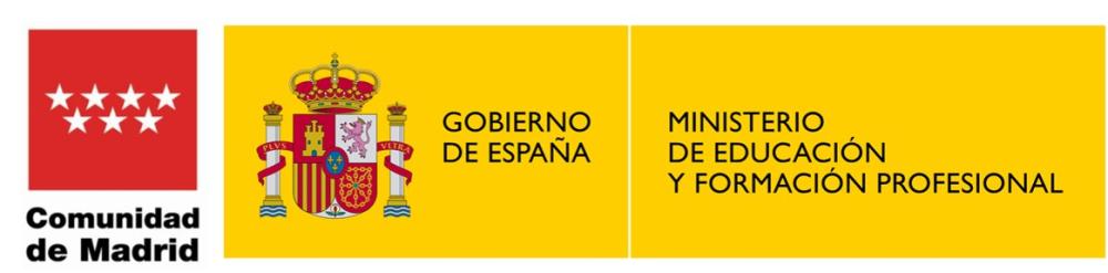 CAM Ministerio Educación