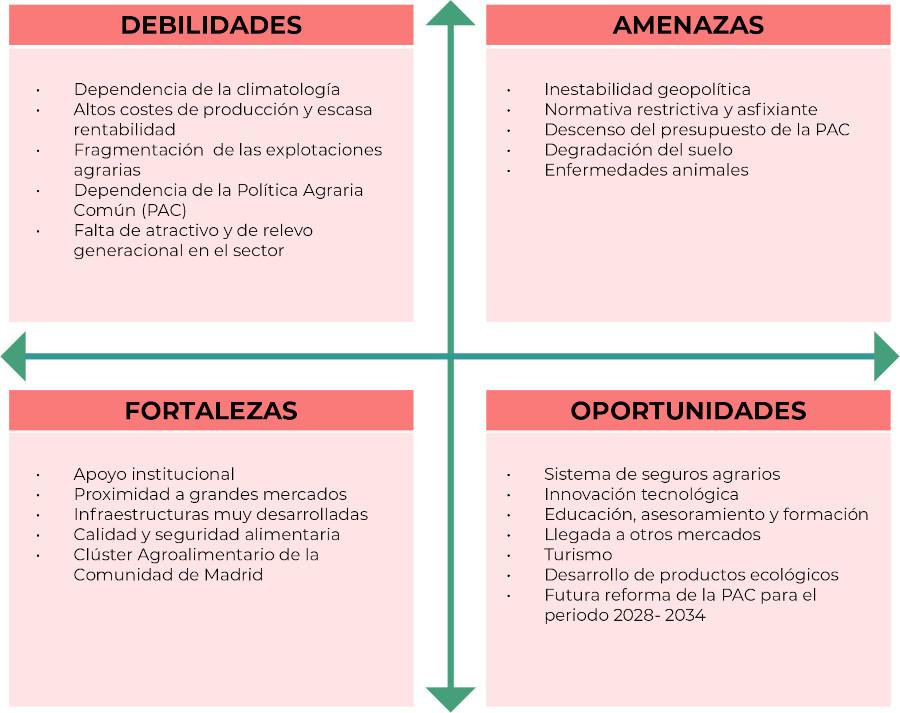 Análisis DAFO del Plan de Dinamización del Sector Primario