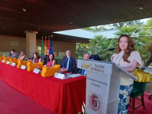 La consejera Matute en la graduación de 180 alumnos de Medicina formados en la LIII promoción de la Universidad Autónoma de Madrid