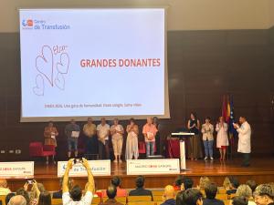 Celebración del Día Mundial del donante de sangre