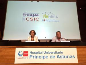 Inauguración de la reunión entre el Hospital Príncipe de Asturias y el Centro de Neurociencias Cajal