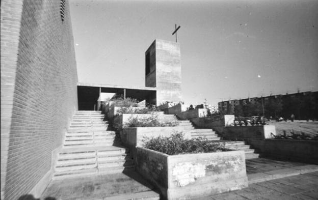Iglesia de Santa Ana. Madrid. (Archivo Regional de la Comunidad de Madrid).