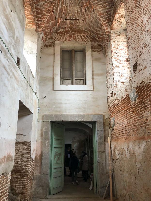 Estado actual de la cocina histórica del palacio del Infante Don Luis en Boadilla del Monte Estado actual de la cocina histórica
