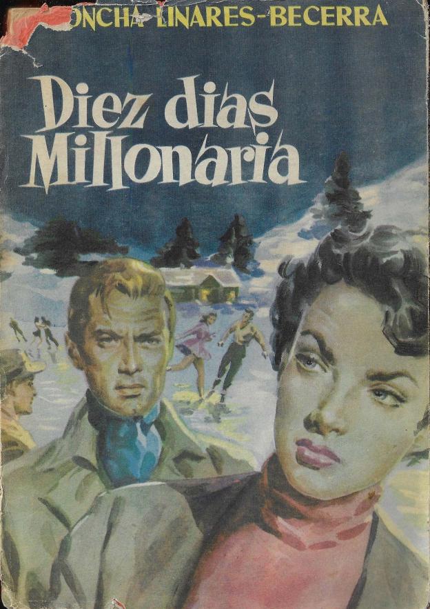 Cubierta libro Diez días millonaria_