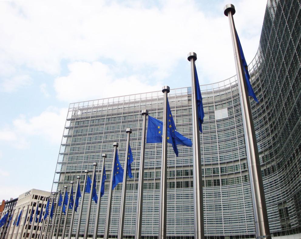 Imagen del exterior de la Comisión Europea