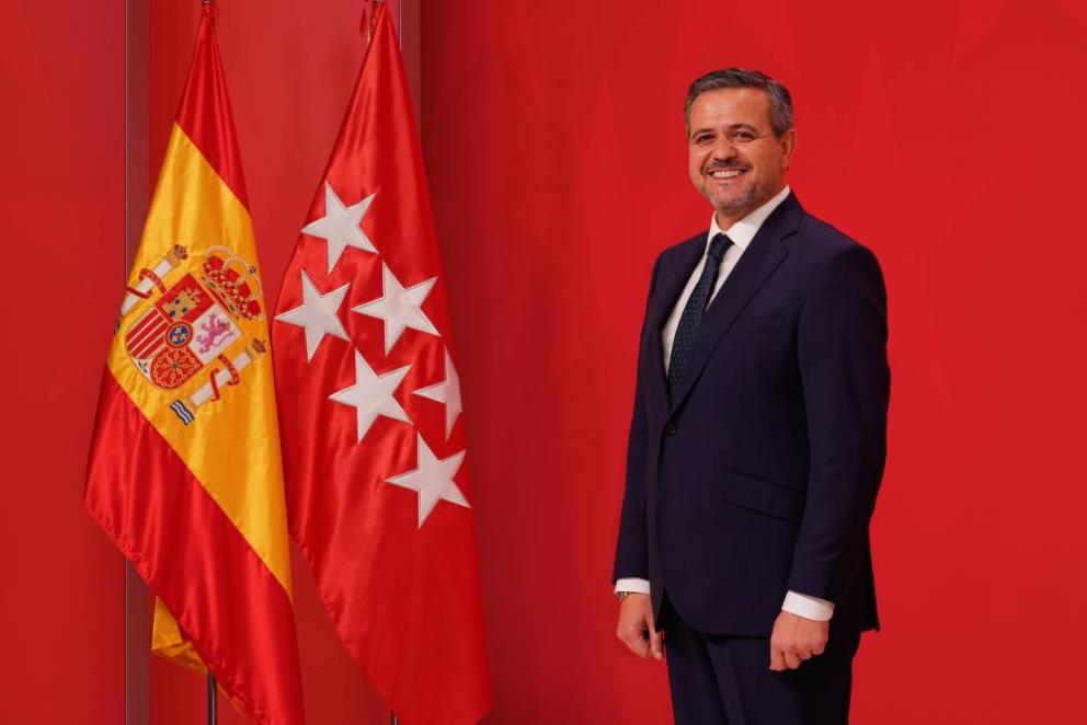 Jorge Rodrigo Domínguez. Consejero de Vivienda, Transportes e Infraestructuras