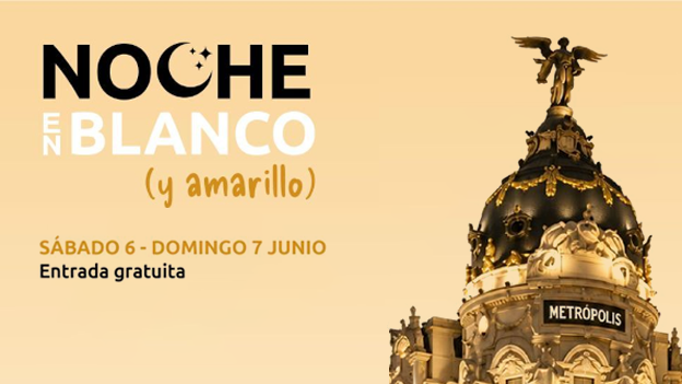 Noche en blanco y amarillo