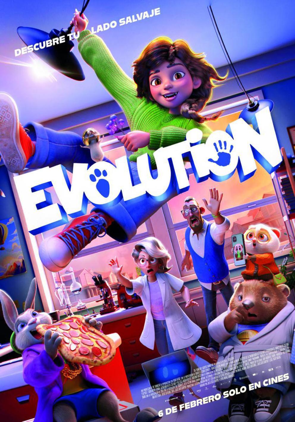 Cartel de la película "Evolution"