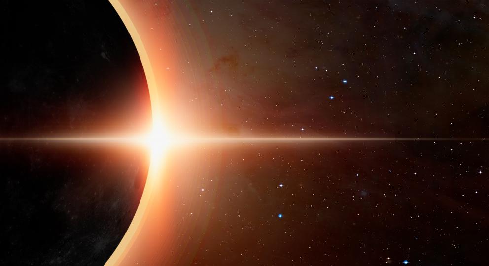 Imagen de un eclipse