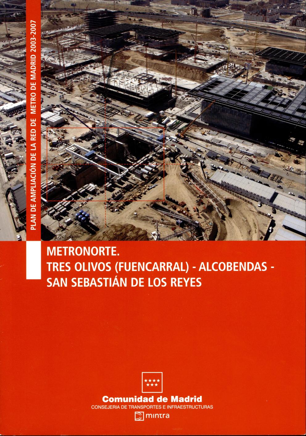 Carátula folleto Metronorte