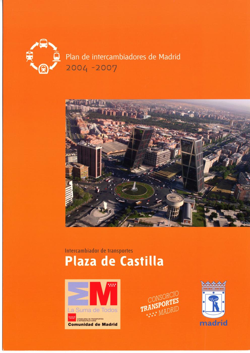 Portada intercambiador Plaza de Castilla