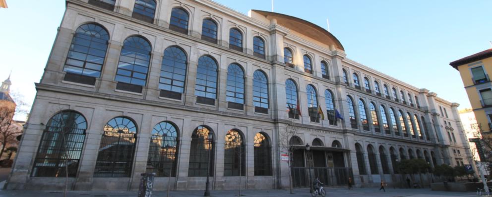 Fachada del edificio del Conservatorio Superior de Música de Madrid