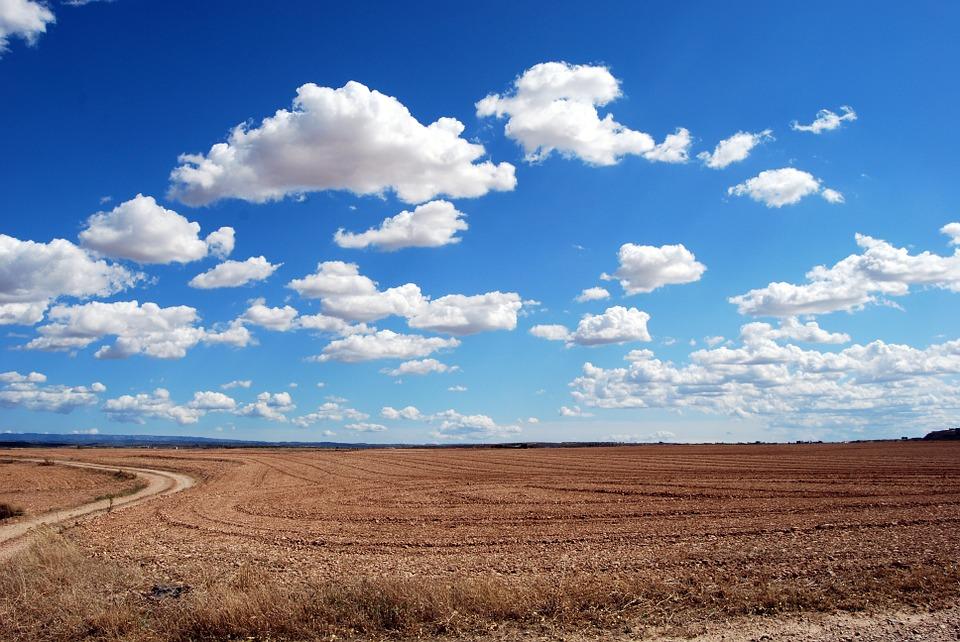 Cielo claro en zona rural