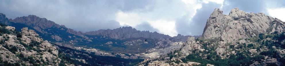 Día nublado desde La Pedriza Día nublado en la Pedriza