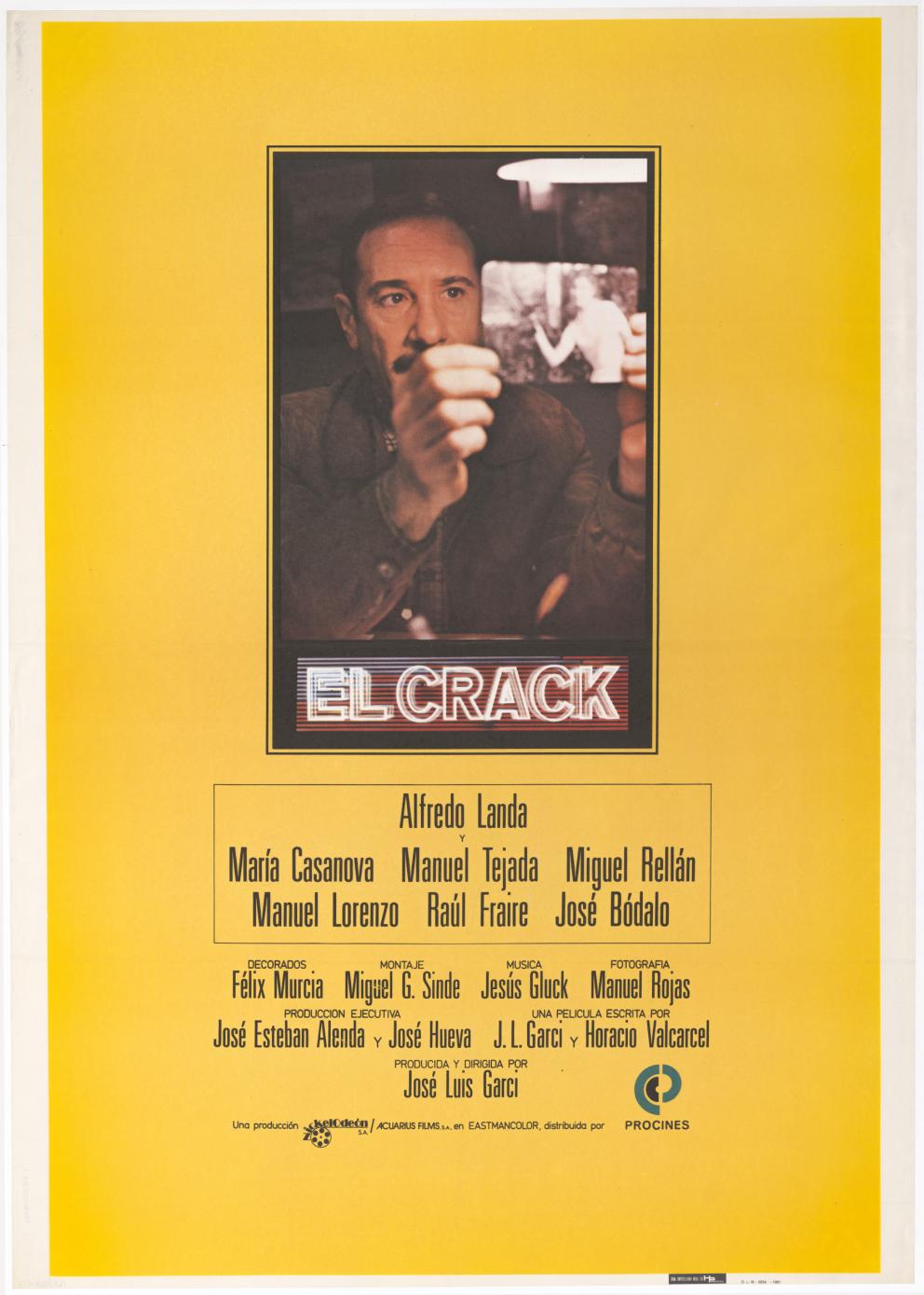 imagen del cartel de la película El Crack