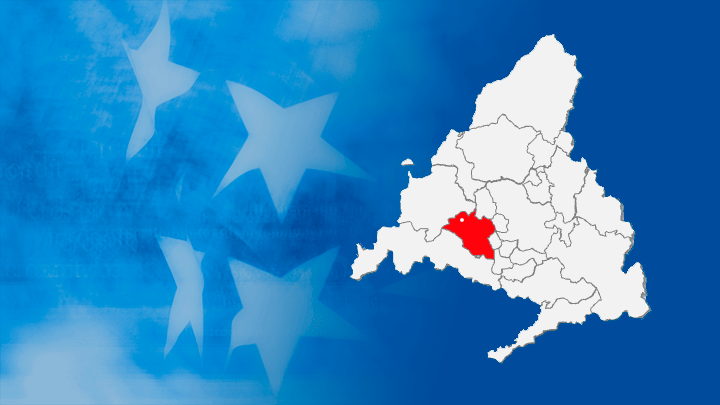 Mapa Partido Judicial de Móstoles 