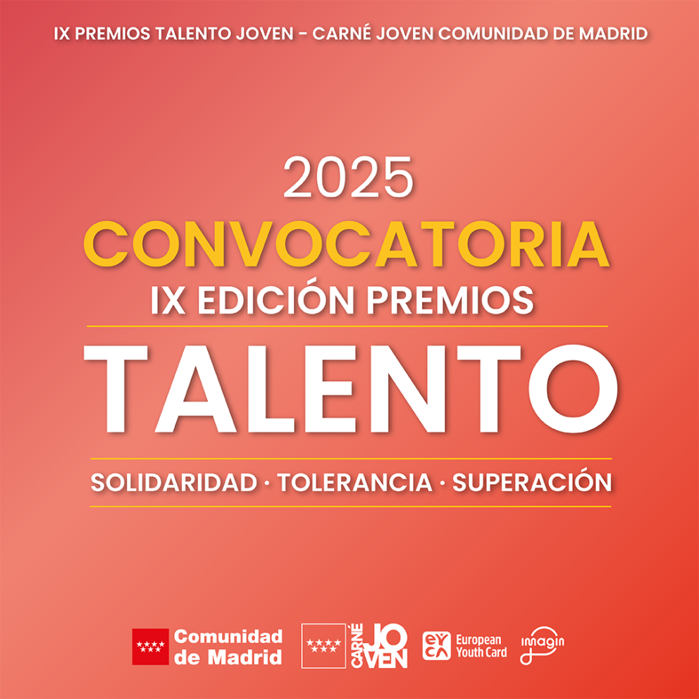Cartel premios talento