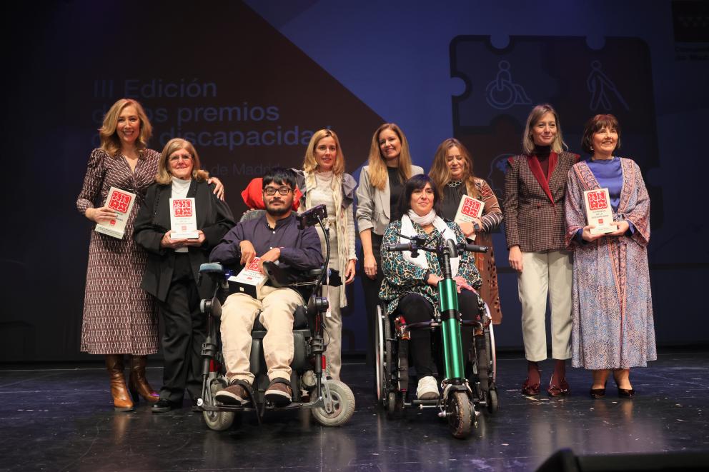 La consejera Ana Dávila durante la entrega de los premios