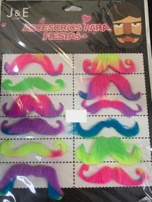 bigotes colores