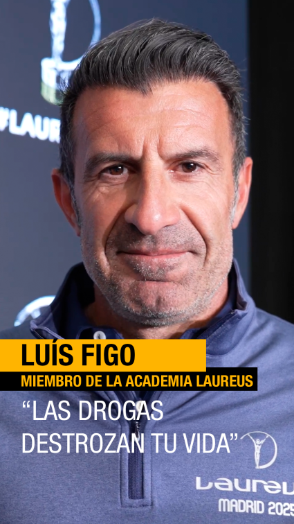 Luis Figo Miembro Academia Laureus