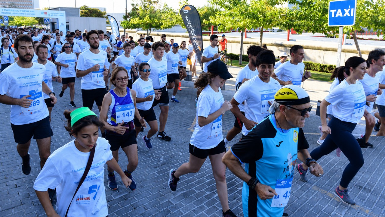 Atletas corriendo