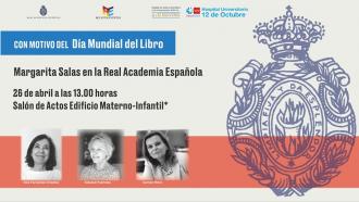 Cartel encuentro miembros de la Real Academia Española