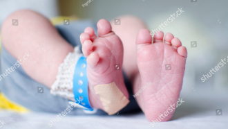 Prueba del talón de niño 
