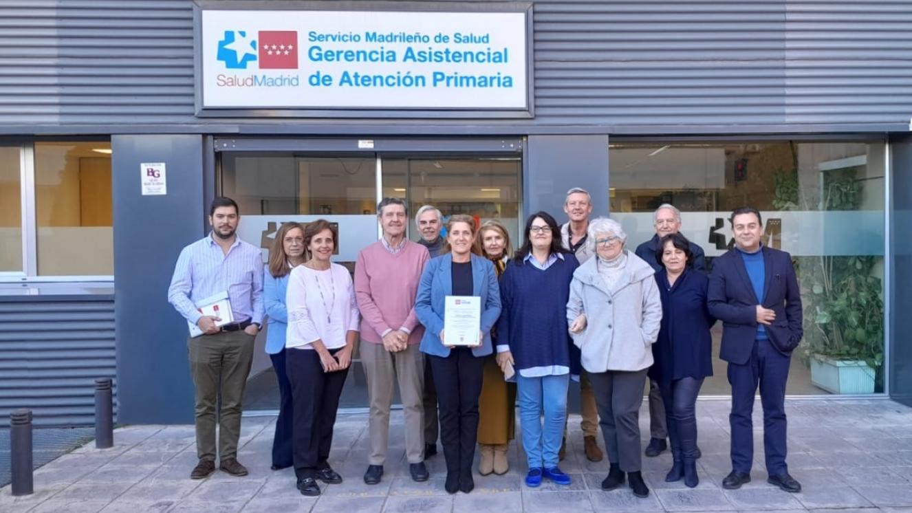 foto de familia de la Gerencia Asistencial de Atención Primaria