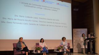 Mesa inaugural de la Jornada de Continuidad Asistencial de la DA Este
