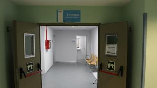 puerta farmacia