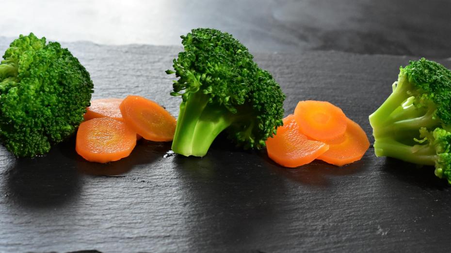 Brócoli y zanahorias