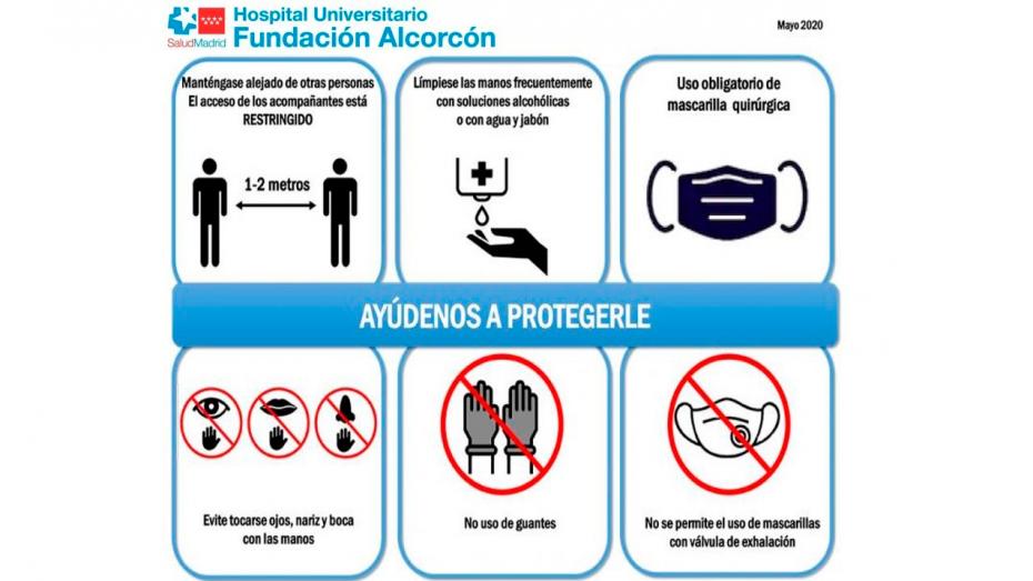 Infografía recomendaciones generales de prevención frente al COVID-19