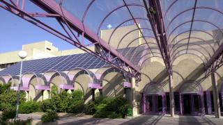 fachada con arcos H Getafe